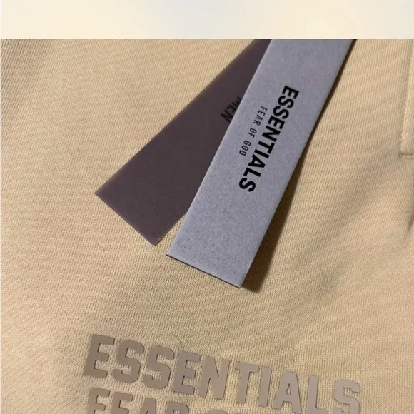 Essentials Light Yellow Joggers - Picture 2 of 3